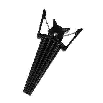 
The scalp-increasing artifact, the hair root fluffy clip on the top of the head