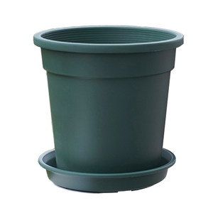 Heidi's Garden Flower Basin Home Global Gallon Basin Second -generation resin desktop balcony indoor flower pot planting