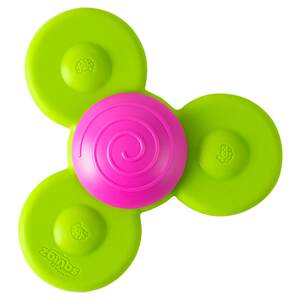 Fatbrain Children's Suction Cup Rotating Joy 6-month-old Baby 2 Soothing 1-year-old Gyro Feeding Bathing Toy