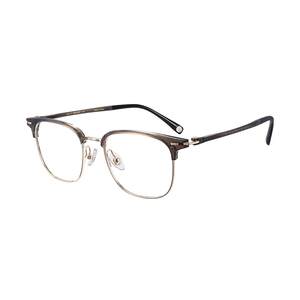 
[26 New Products] Wooden Ninety Glasses Eyebrow Frame Half-frame Square Round Sven Business Lightweight Frame MJ11FN1040