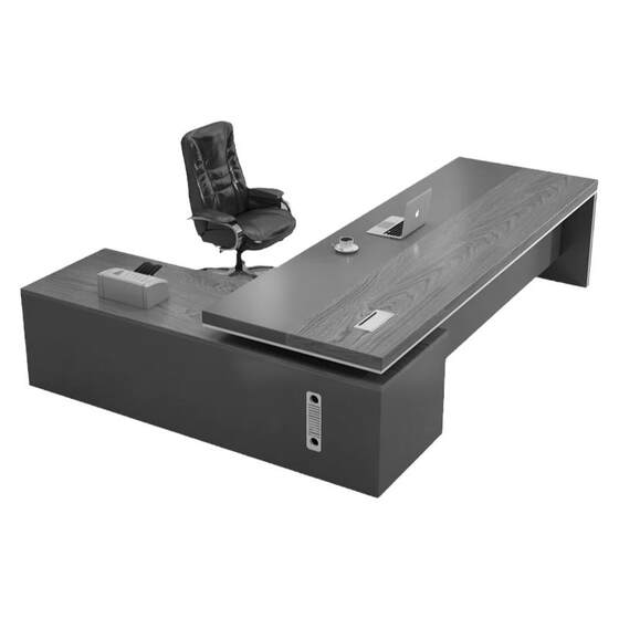 Desk simple modern office desk and chair combination general manager light luxury high-end computer desk executive desk boss desk