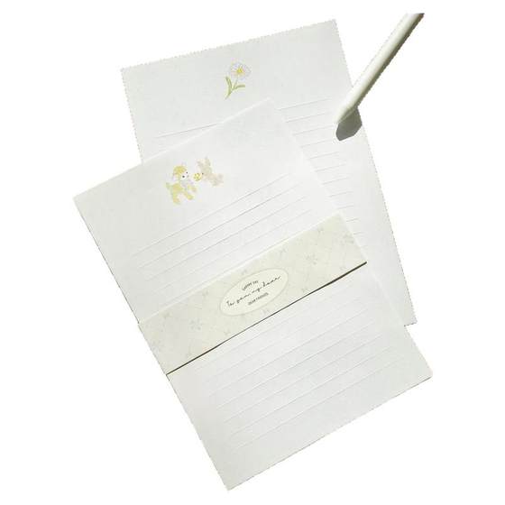 
Korea DASH AND DOT small fresh animal letter paper set ins classmate friend confession advanced