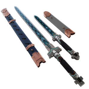 HCMY Watch Banjian's Sword White Tiger Dragon One Word Mo Xie 1-1 metal weapon model is not open