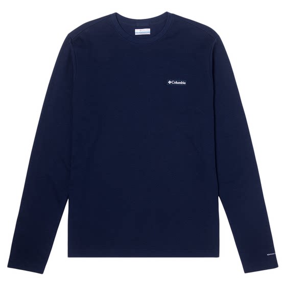 
2025 autumn and winter Colombian outdoor men's moisture-absorbent, quick-drying and breathable long-sleeved round-neck sports and leisure T-shirt AE5374