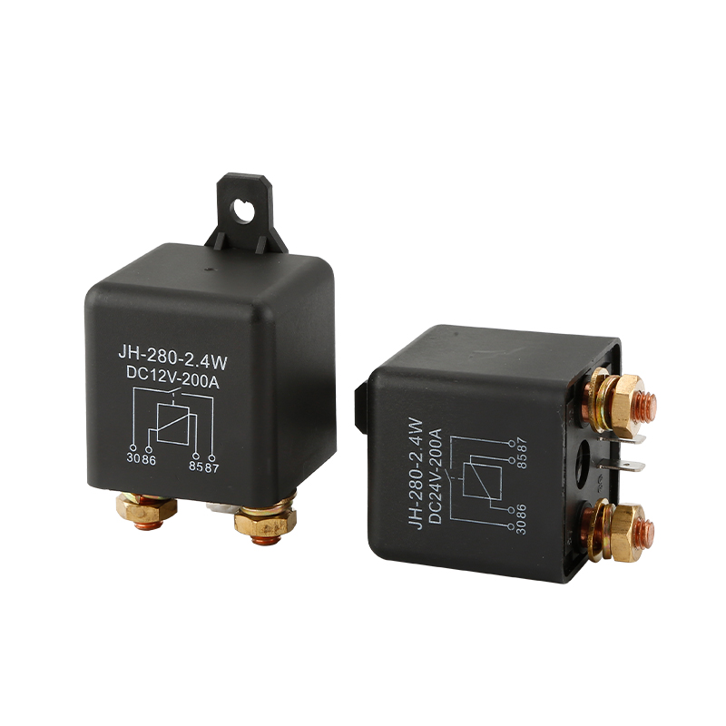 Huajing 200A 12V/24V 自動車用リレー - 4/5ピン電磁スイッチ