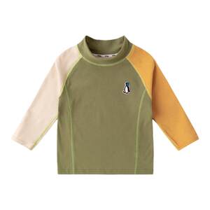 
Baby half-high neck base shirt winter far infrared heating children's long-sleeved T-shirt in winter Dudu home boys' winter clothes