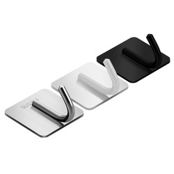 Jiahu stainless steel clothes hook with strong load-bearing capacity and no need to punch holes