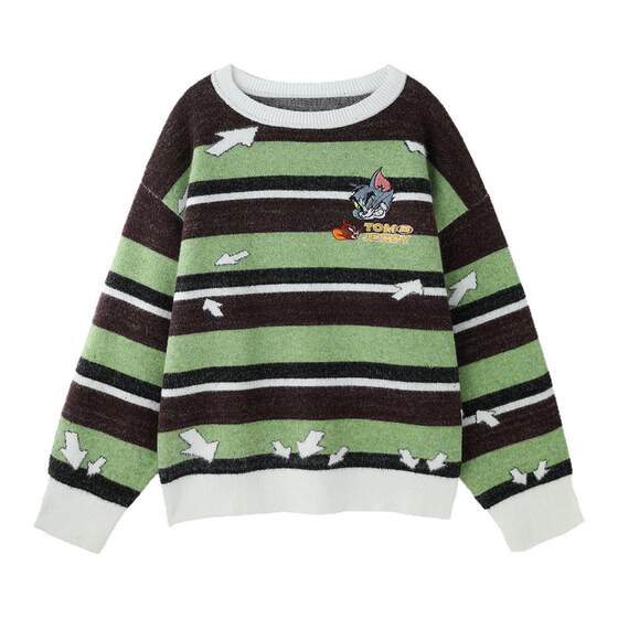 
[Tom and Jerry joint] BJHG reckless sweater men's winter couple's wear wool sweater jacket