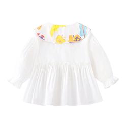 Girls Shirts Spring And Autumn Baby Cotton Tops Autumn Children's Shirts New Children's Clothes Baby Clothes Autumn Clothes