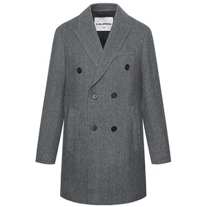 
[Including cashmere] Lilanz official woolen coat men's lapel collar winter herringbone coat