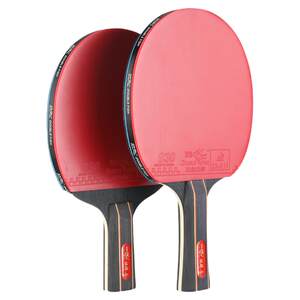 Pisces table tennis racket professional finished single racket 6-star rubber beginners children primary school students special genuine horizontal racket