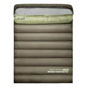 
Beishanlang outdoor adult sleeping bag double winter thickened cold-proof and warm camping office lunch break quilt dual-use