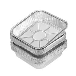 Air fryer special paper square plate tin foil bowl extra thick