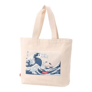 
CHUMS Qiaqia Bird Outdoor Sports and Leisure Shoulder Bag Large Capacity Canvas Bag Artist Jointly CH60-4154