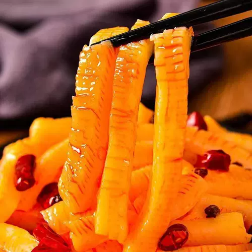 Хрустящие конджак вегетарианские перекусы