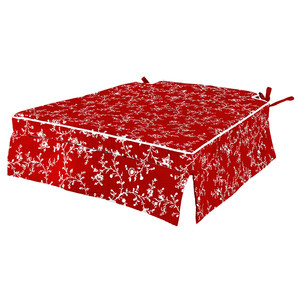 European -style dining chair pure cotton breathable printing cushion office chair cushion custom bay window sofa shoe stool pad
