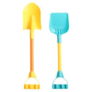 Children's sand shovel snow tools boy and girl playing with sand at the beach at the beach, plastic shovel toy thickened medium portable
