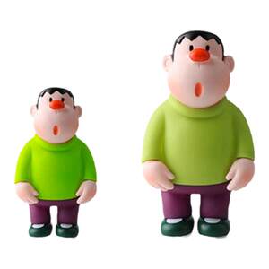 
Crooked head fat tiger car ornaments car decorations 2026 new car roof tail doll car external doll pendant