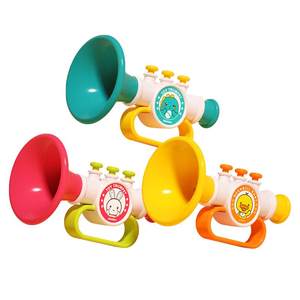 
Children's cartoon trumpet blowing music mini harmonica baby whistle instrument boy and girl children's day gift toys