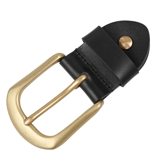 小物 hed mayner brown pin- buckle belt 小物 hed mayner brown pin- buckle belt Pin Hole Buckle Belts