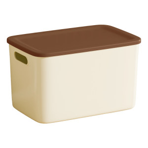 
Storage box desktop living room snacks toys sundry household rectangular storage basket finishing box storage box with lid
