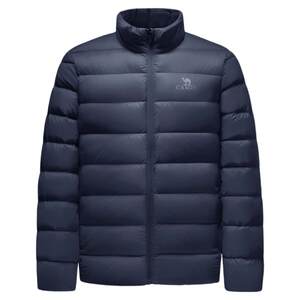 Camel thin down jacket men's winter sports ribs down casual stand collar warm duck down jacket women