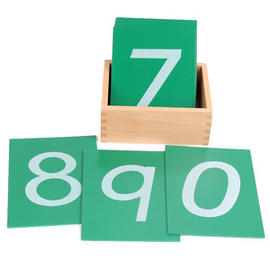 Monte Montessori mathematics teaching aids Montessori early education educational toys sand digital board sand digital board international version
