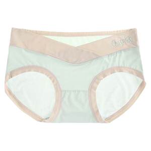 New pregnant women's cotton large -size low -waist cartoon panda ticks, comfortable breathable panties in the middle and late summer
