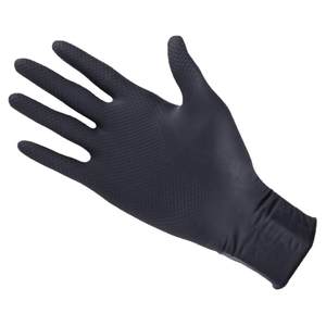 
Barbershop hairdressing supplies collection, latex gloves, thickened hair perm and hair dyeing rubber, non-slip, black hair salon special tools