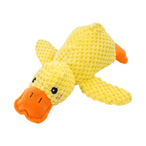 Dog toys vocalized Bite the assault duck, small and medium -sized dog Cordi Teddy pet cat consume physical strength to relieve stuffy artifacts
