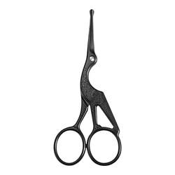 German nose hair scissors stainless steel nose hair trimmer men small scissors beard nose hair round head manual scissors
