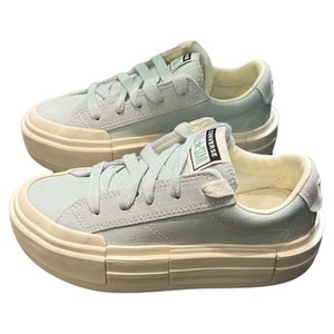
Converse new All star low top UU thick sole heightened casual bread canvas shoes A13497C A13496C