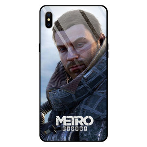 
Subway leaves game peripheral glass black soft mobile phone case Apple Huawei Xiaomi OPPO VIVO and other spots