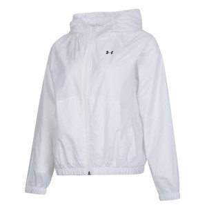 
UA Under Armor hooded jacket women's spring outdoor assault windproof jacket spring fitness sports running clothing