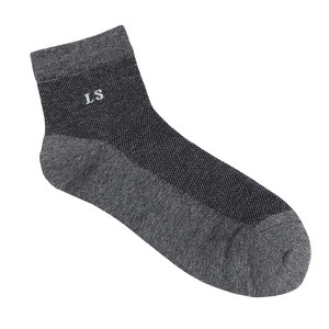 6 Shuanglangsha men's socks thin summer men's middle socks men's summer cotton stinky super thin cotton socks
