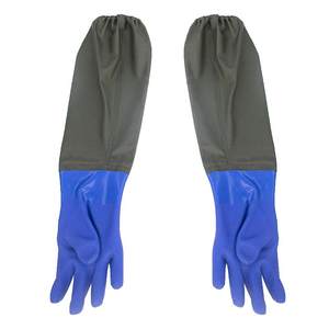 
Winter car wash shop special leather gloves for car cleaning, waterproof winter plus velvet to keep warm, car cleaning, brushing and antifreeze tools