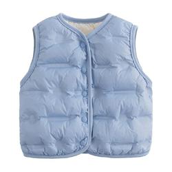 Mark Jenny Baby's New Autumn And Winter Ultra-light Warm Down Vest For Boys And Girls