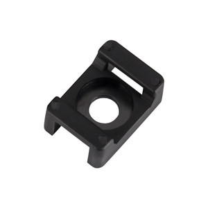 Wire fixing seat saddle-shaped cable tie fixing seat screw hole type harness cable fixing clip wire handler HC
