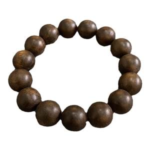 
Factory leaks, natural nan agarwood single-ring bracelet, old oil, men and women's cultural agarwood bracelet accessories