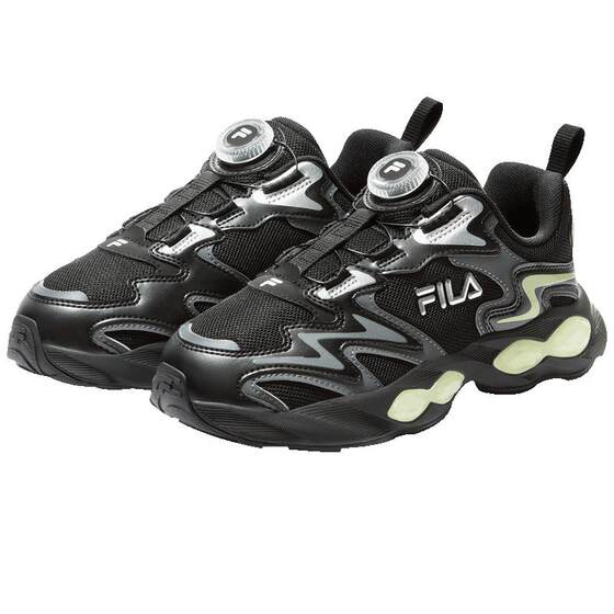 FILA KIDS FILA children's shoes children's retro running shoes 2026 spring new men's and women's knob sports shoes