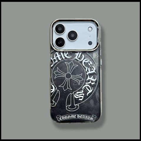 Chrome Hearts Flower Pro/Plus/Max/Air – 17, 16, 15, 14, 13 iPhone Case