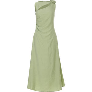 
Since then, French temperament dress, green long dress, suspender skirt, niche design dress, women's summer