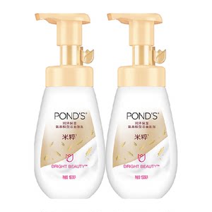 
Ponds/Pont's moisturizing and moisturizing amino acid cleansing bubbles maintain stability 160ml*2 bottles of facial cleanser