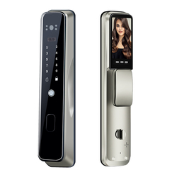 Face Recognition Smart Fingerprint Lock With Induction Password | Fully Automatic Electronic Door Lock Set