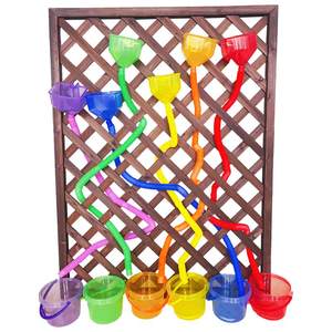 Open baby playing water walls DIY toys children's game water equipment set sensor INS courtyard renovation early education