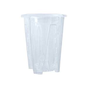 
Bottom root control pot transparent phalaenopsis orchid flower pot plastic breathable green mountain root pot planting home handmade