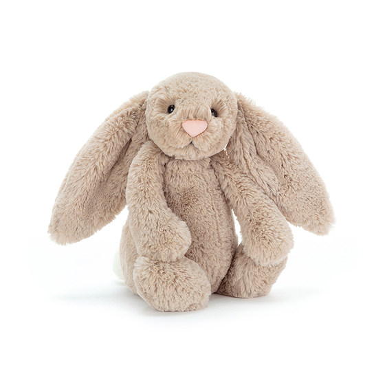 
British Jellycat Shy Beige Bonnie Rabbit Plush Toy Rabbit Doll Doll Doll Birthday Gift