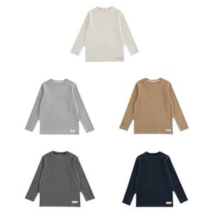 
Youyou boys spring and autumn new long-sleeved round neck solid color bottoming shirt 2026 this year's popular loose casual t-shirt trend