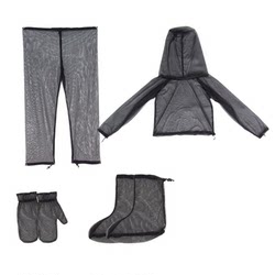 Outdoor hiking leisure fishing anti-mosquito clothing breathable mesh