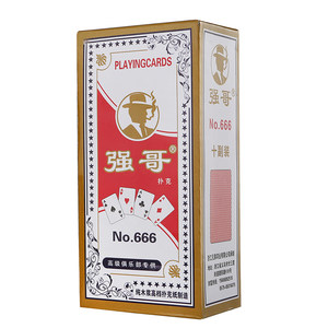 The whole box 100 poker genuine strong brother poker card creative fishing poker card cheap card new 掼 掼 整
